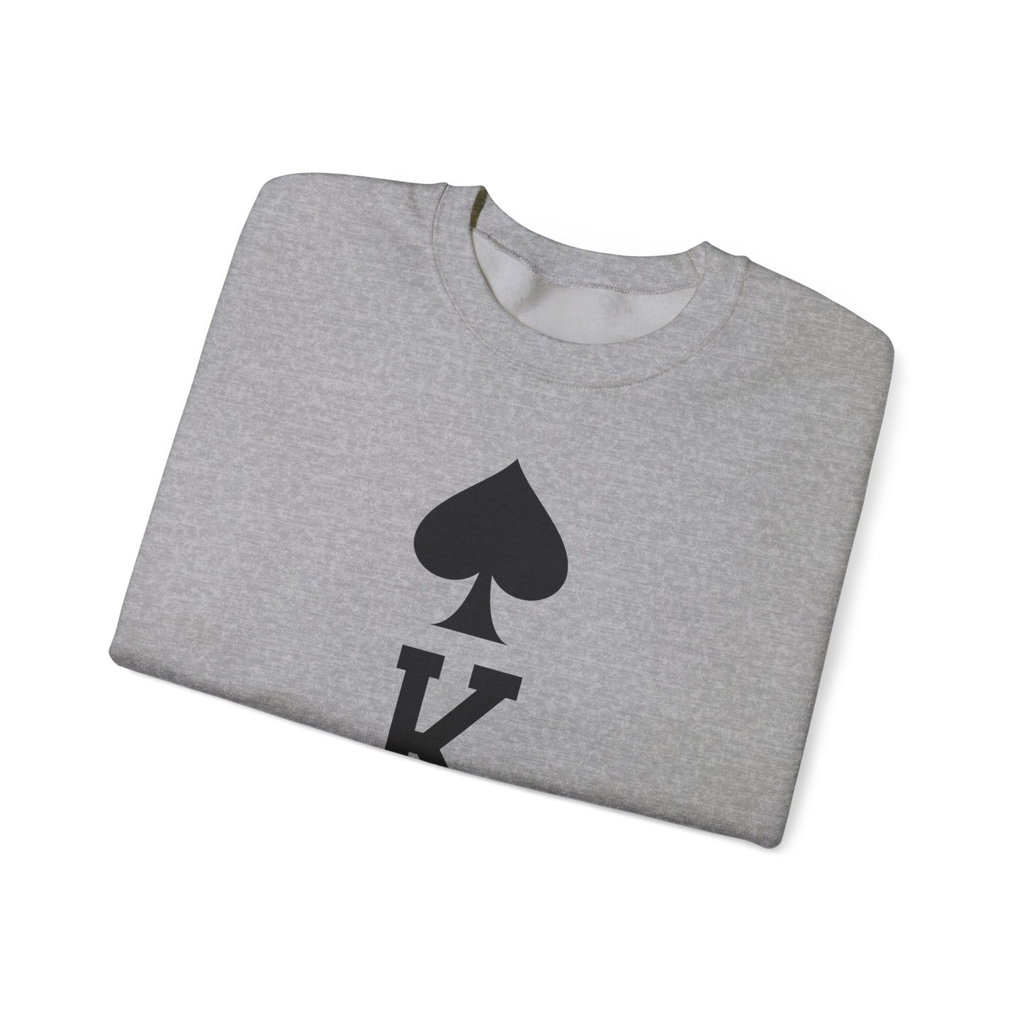 Spade King Unisex Sweatshirt - Blind King Design
