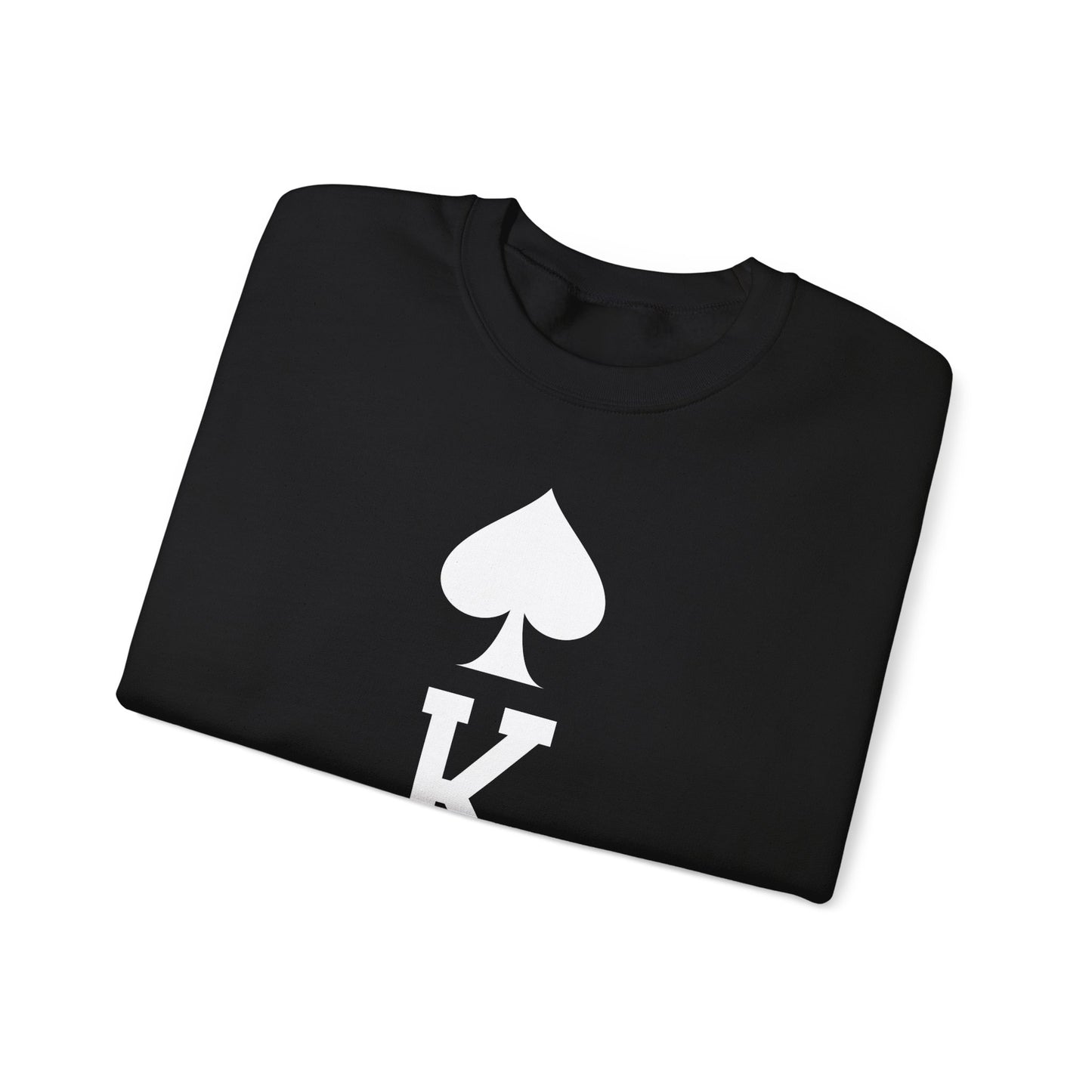 Spade King Unisex Sweatshirt - Blind King Design