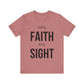 Walk By Faith Not By Sight Tee (black)
