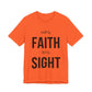 Walk By Faith Not By Sight Tee (black)