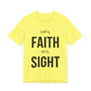 Walk By Faith Not By Sight Tee (black)