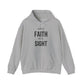 Walk By Faith Not By Sight Hoodie(black letters)