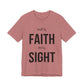 Walk By Faith Not By Sight Tee (black)