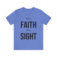 Walk By Faith Not By Sight Tee (black)