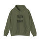 Walk By Faith Not By Sight Hoodie(black letters)