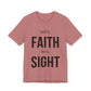 Walk By Faith Not By Sight Tee (black)