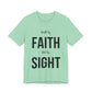 Walk By Faith Not By Sight Tee (black)