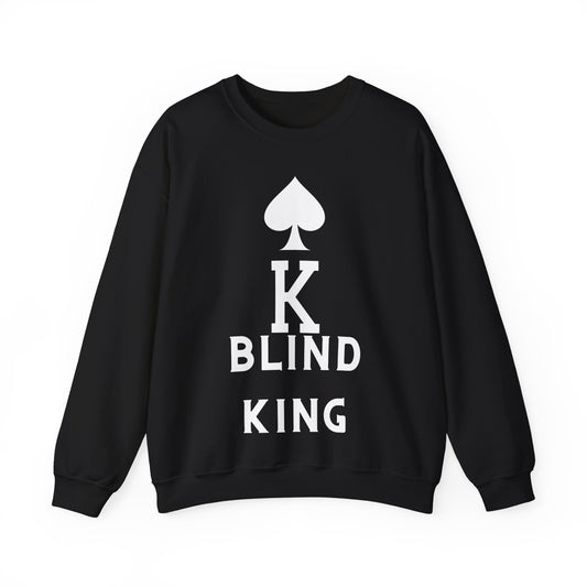 Spade King Unisex Sweatshirt - Blind King Design