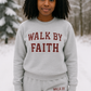 *NEW*Walk by Faith Joggers Set (varsity letters burgundy)