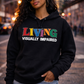 Living Visually Impaired Hoodie