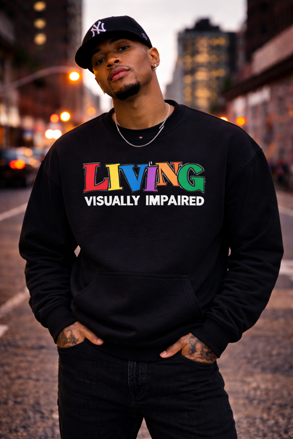 Living Visually Impaired Sweatshirt