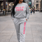 *NEW* Walk by Faith Jogger Set (pink letters)